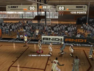 AND 1 Streetball screen shot game playing